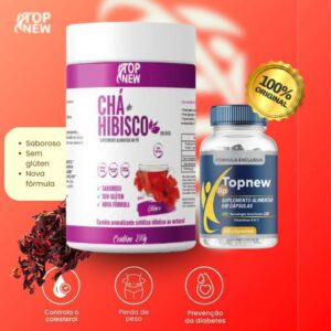 Topnew LIP + Chá Hibisco Combo