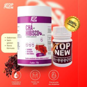 Topnew Termogênico + Chá de Hibisco Super Combo