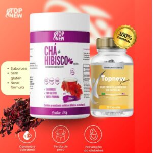 Topnew Premium + Chá de Hibisco (Imperdível)