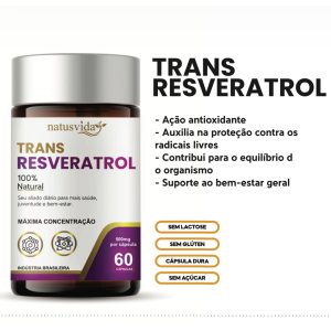 Trans Resveratrol Natusvida